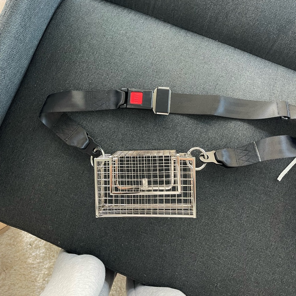 Martine Ali Seatbelt Shoulder Bag
